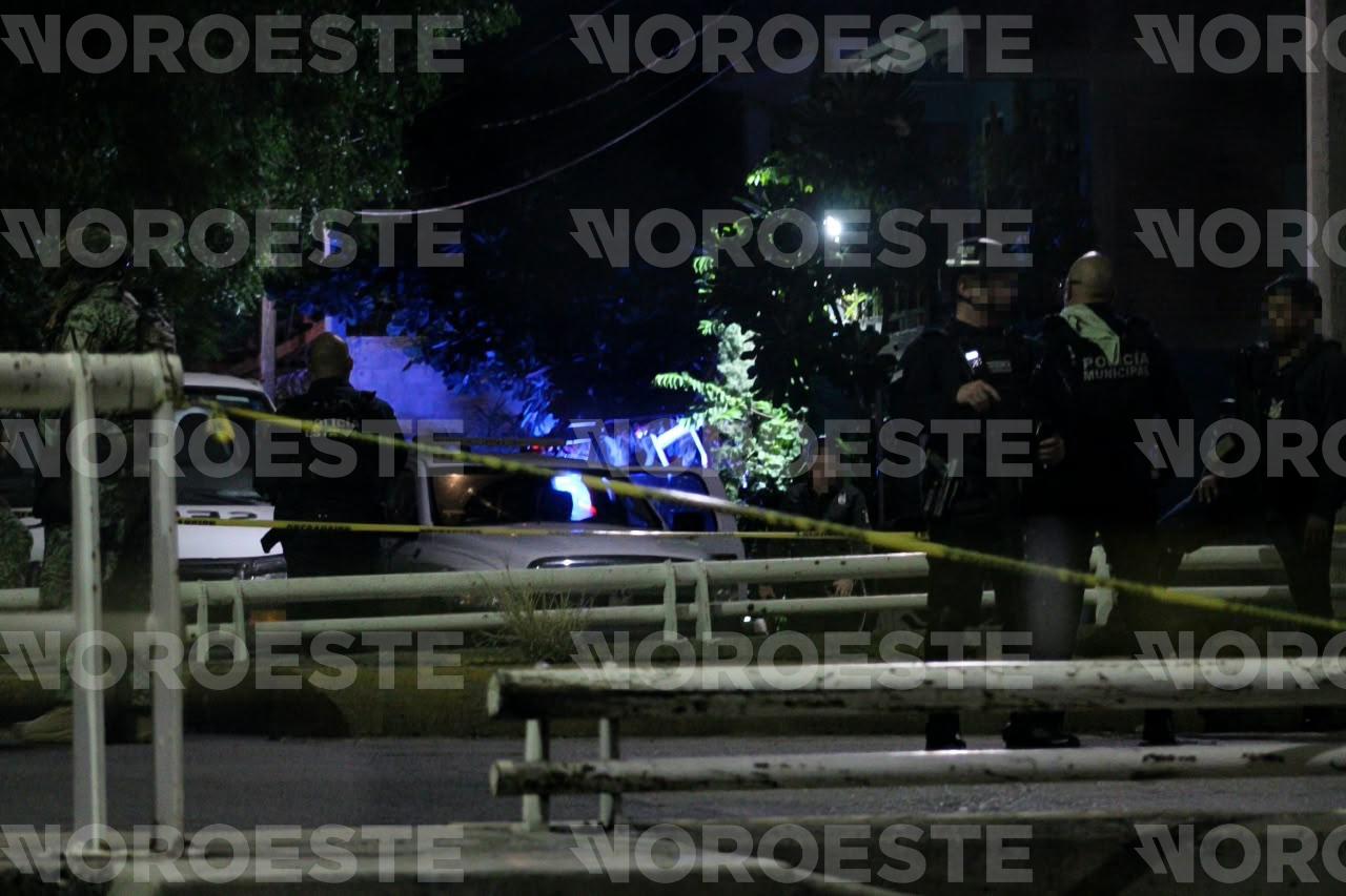 $!Dos mujeres y dos hombres muertos deja ataque a tiros en El Vallado Viejo, en Culiacán