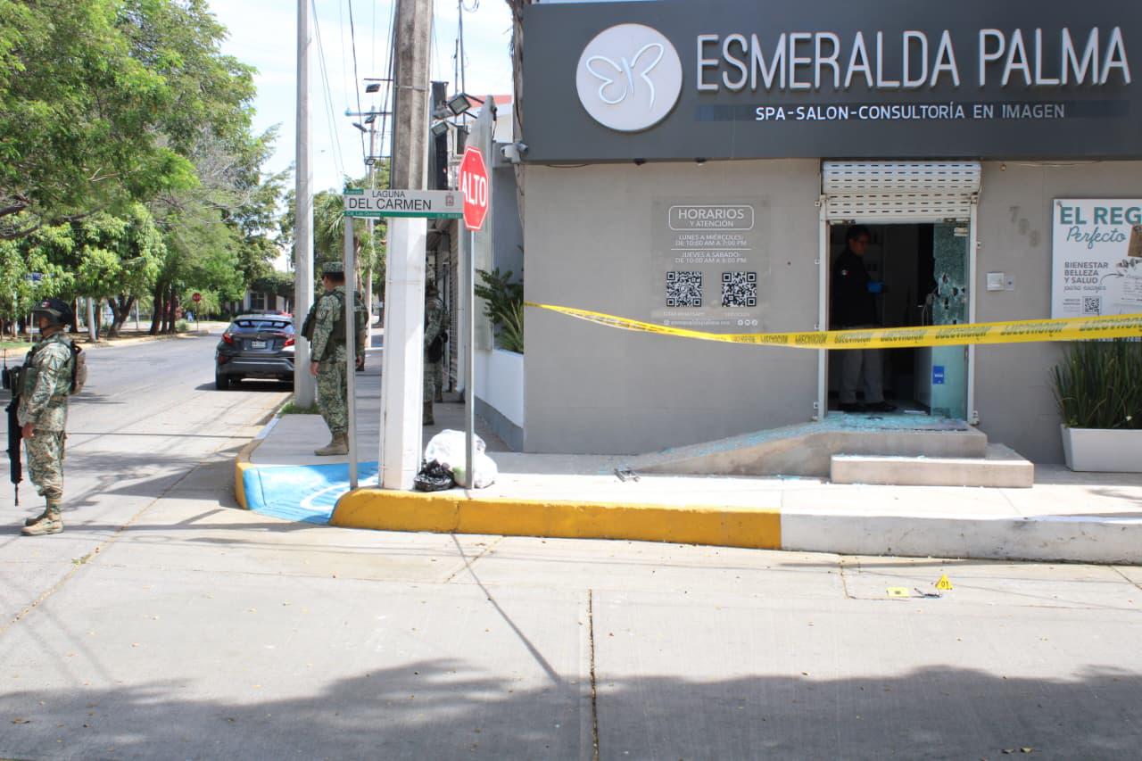 $!Balean fachada de spa y salón de belleza en Las Quintas, Culiacán