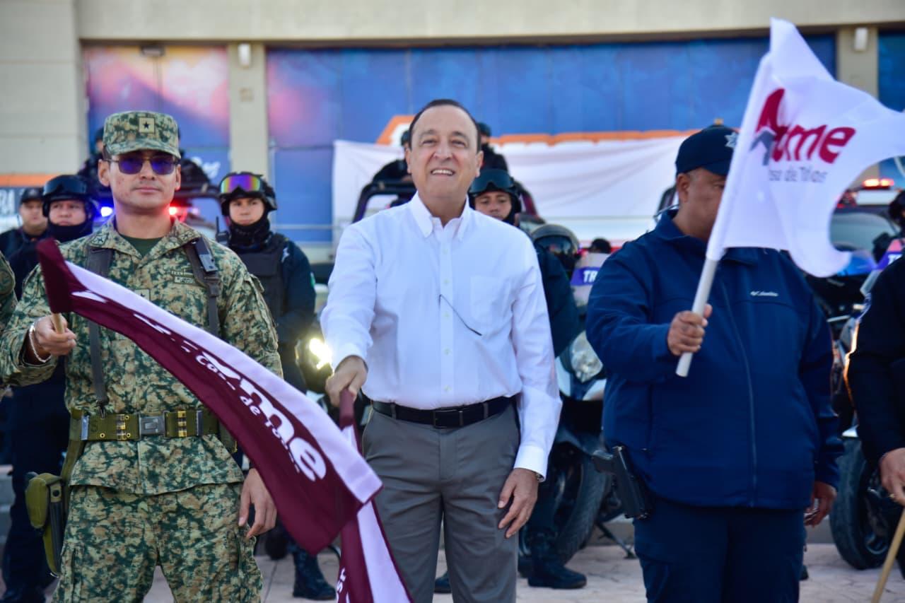 $!Con casi mil elementos, arranca operativo Guadalupe-Reyes en Ahome