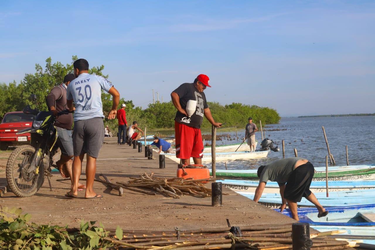 $!Pescadores de Los Pozos y Teodoro Beltrán, listos para la captura de camarón