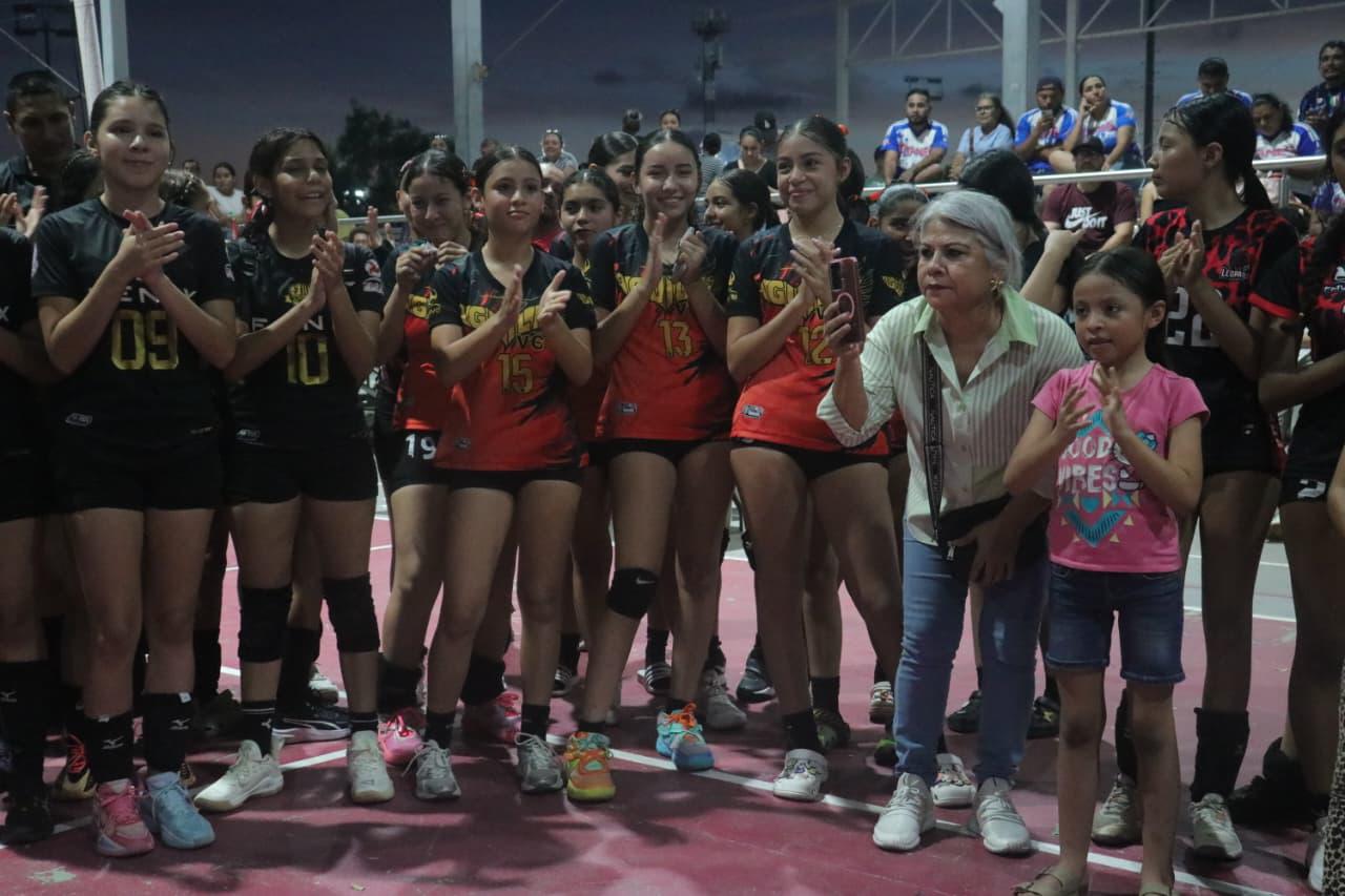 $!Inauguran Primer Festival Estatal Infantil y Juvenil de Voleibol Sinaloa, en Mazatlán