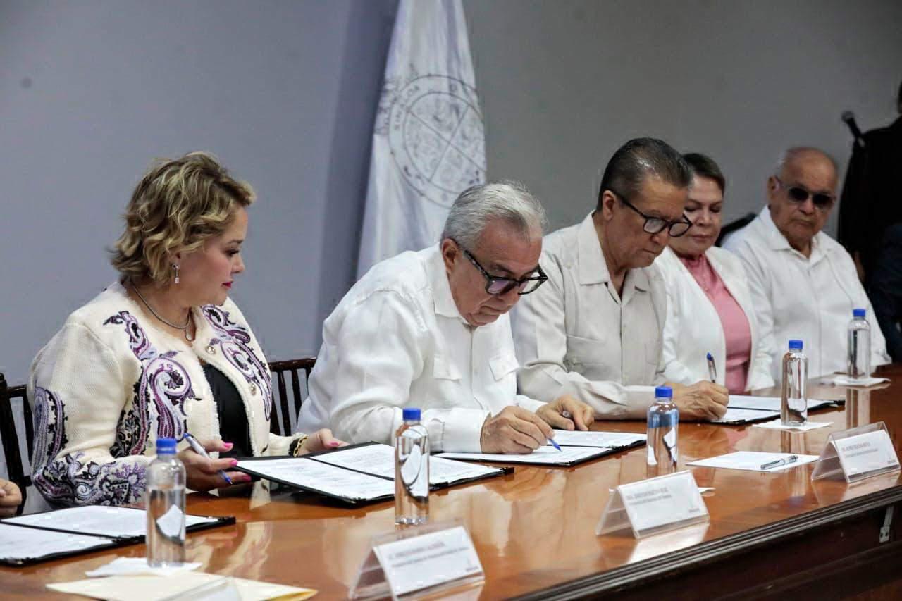 $!Firman convenio para impulsar la campaña ‘Septiembre Mes del Testamento’ en Sinaloa