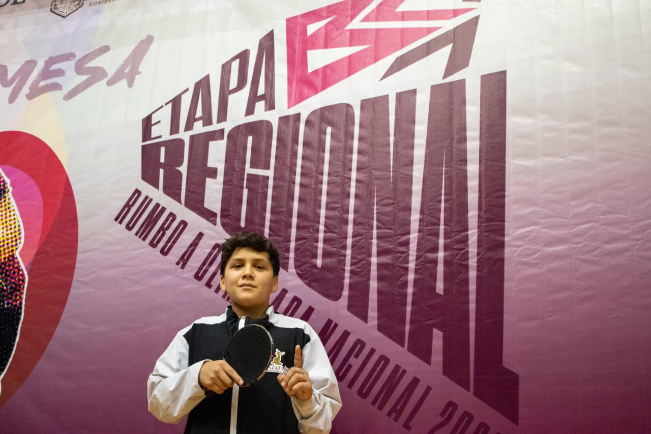 $!Se corona mazatleco, Ian Rodríguez, campeón de la Región 1 de tenis de mesa