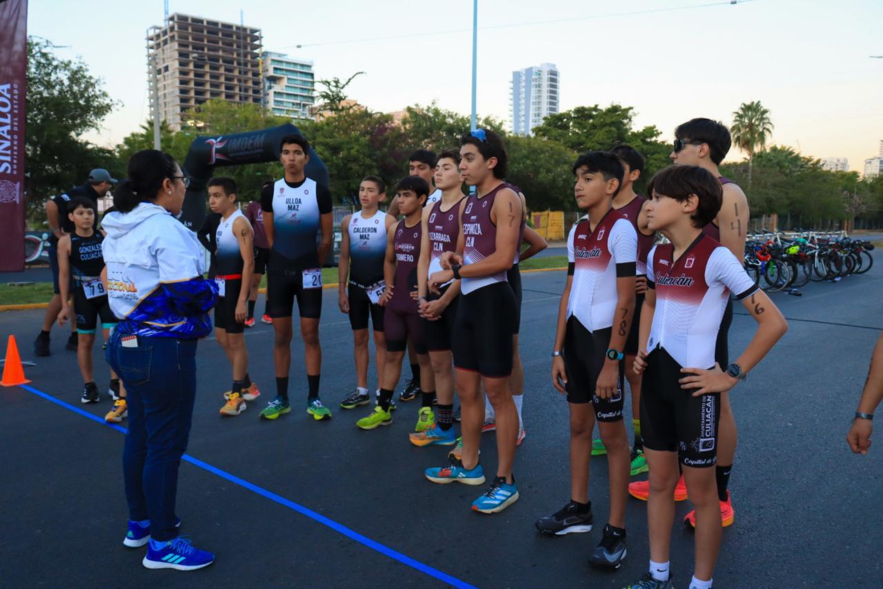 $!Domina Culiacán etapa estatal de Duatlón de Juegos Conade