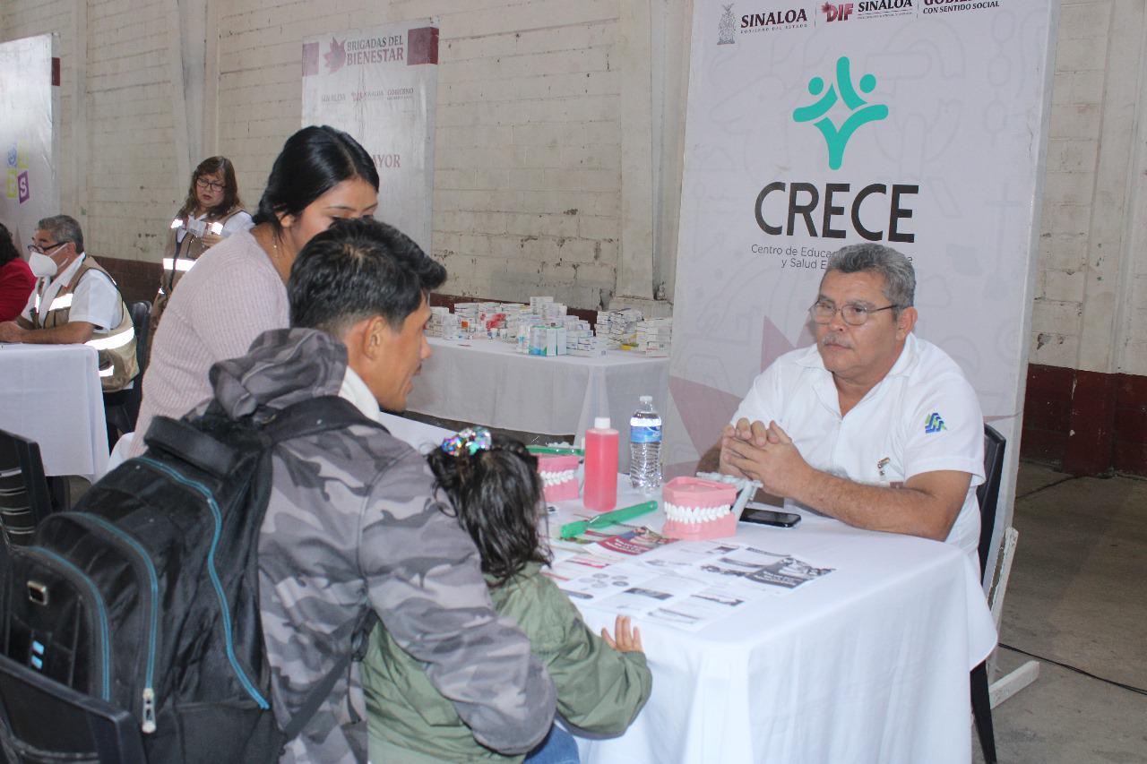 $!Lleva DIF Sinaloa jornada del Bienestar a Escuinapa