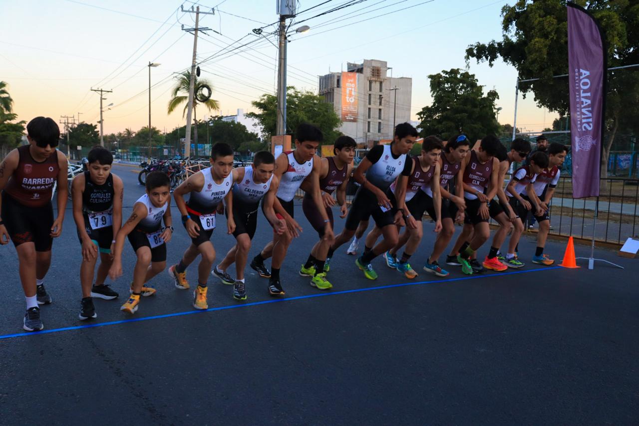 $!Domina Culiacán etapa estatal de Duatlón de Juegos Conade