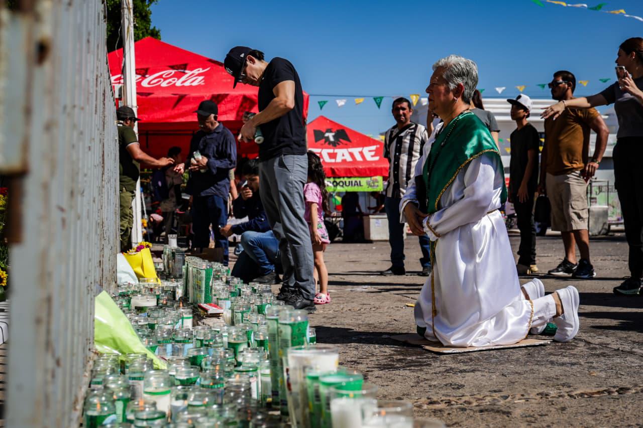 $!Pese a crisis de inseguridad, fieles en Culiacán demuestran su fe en San Judas Tadeo
