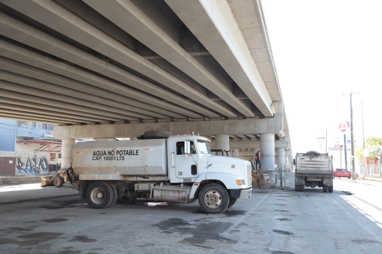 $!Podrían entregar inconcluso puente vial del Libramiento Colosio, en Mazatlán