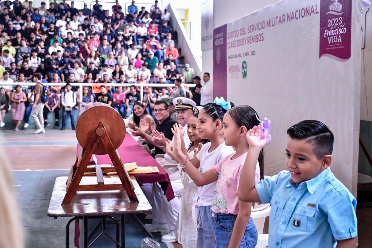 $!Realizan Sorteo Anual del Servicio Militar Nacional en Mazatlán