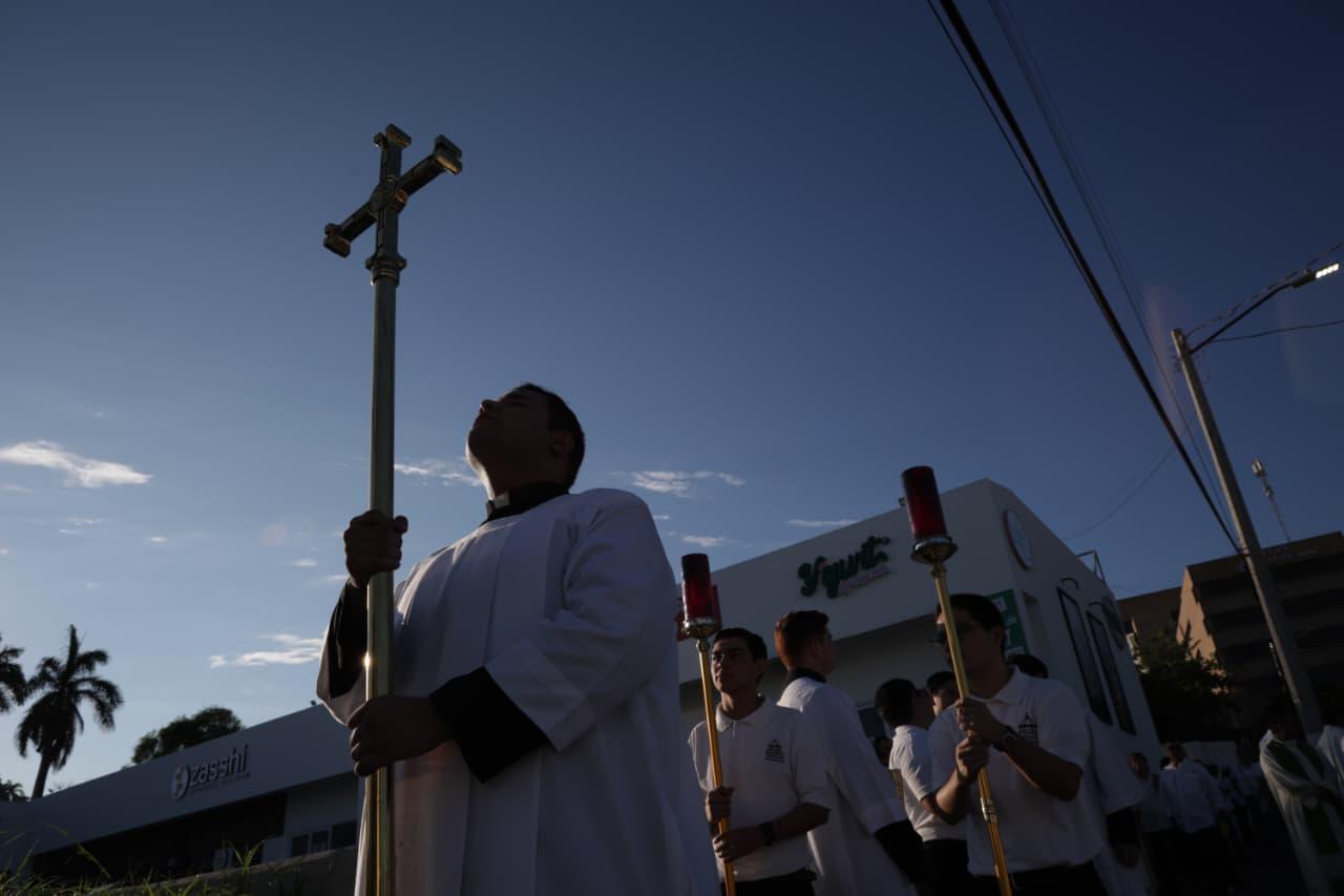 $!Ofrece Obispo de Culiacán misa por la paz previo a marcha este domingo