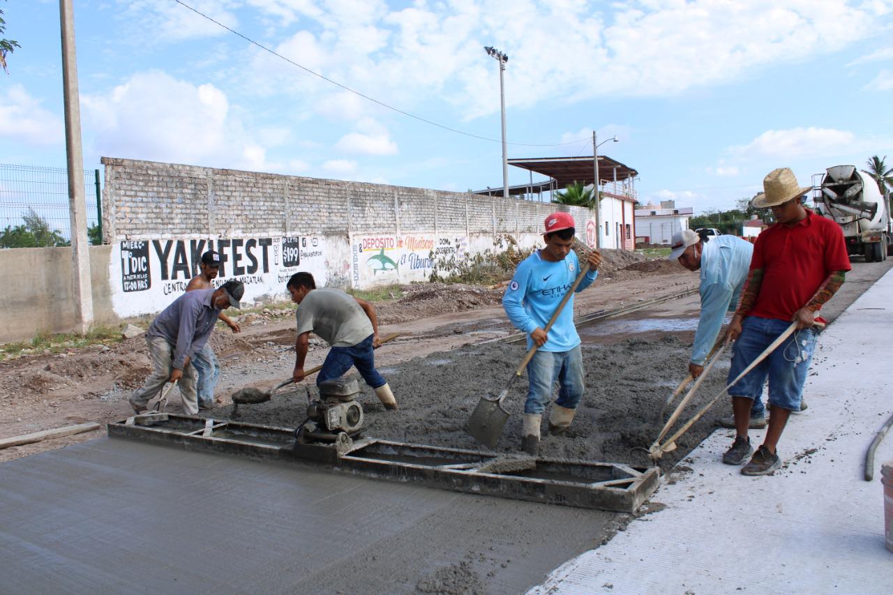 $!Reporta Alcaldesa de Escuinapa avance en obras solicitadas por la ciudadanía al Ayuntamiento