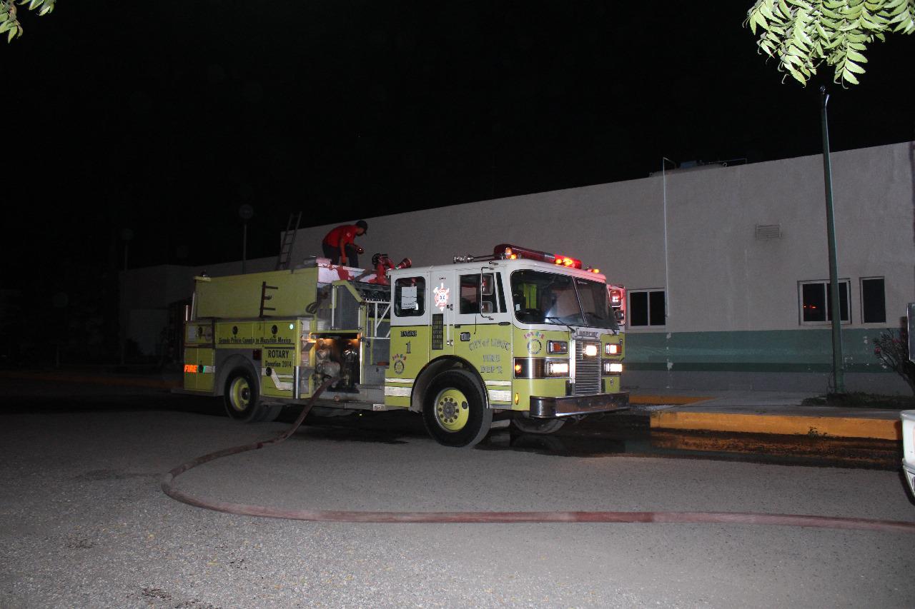 $!Se registra incendio en lavandería del Hospital IMSS Bienestar en Escuinapa