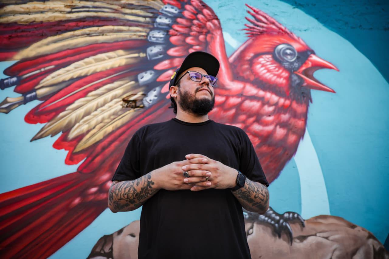 $!El mural fue hecho por el artista urbano Doctor Feis.
