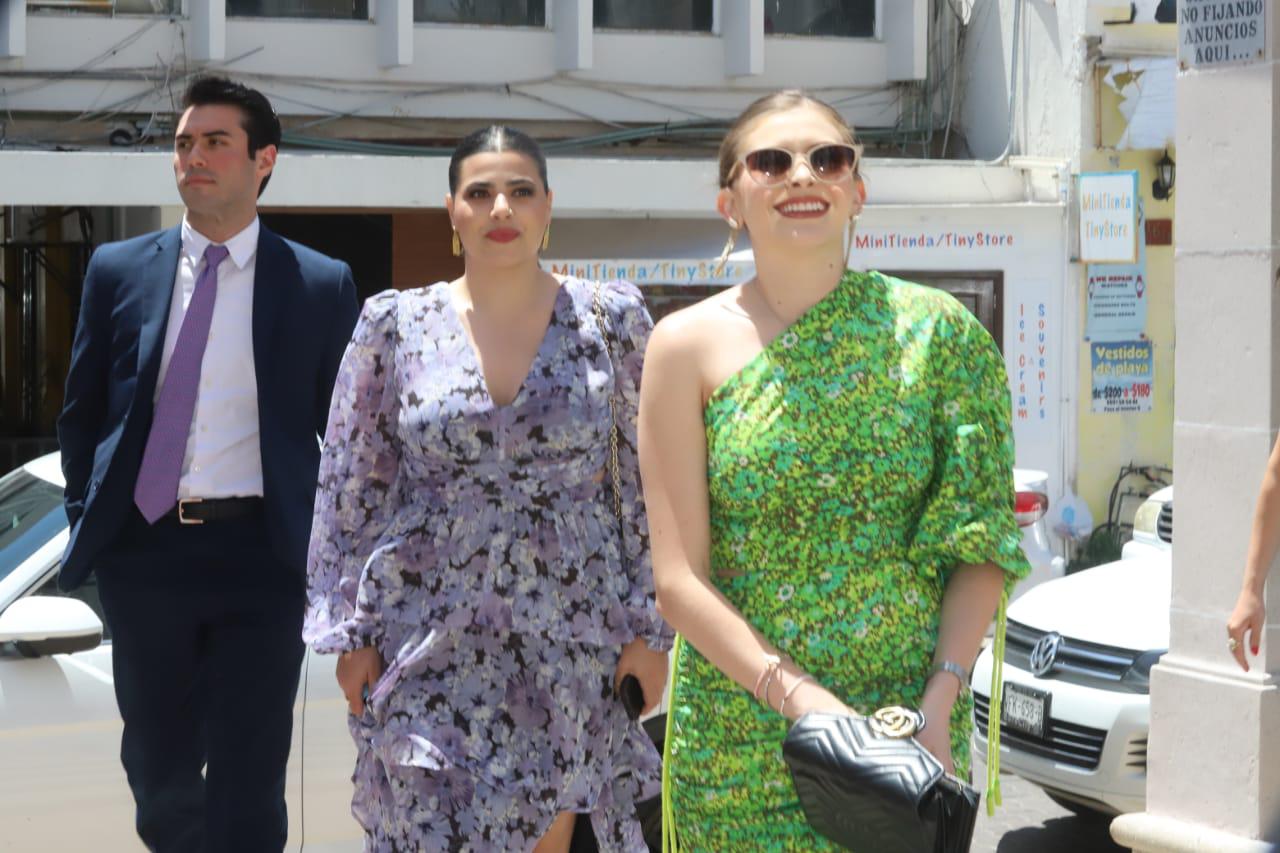 $!Ana Sofía Ley y Quirino Ordaz Fuentes se dan el sí ante el altar