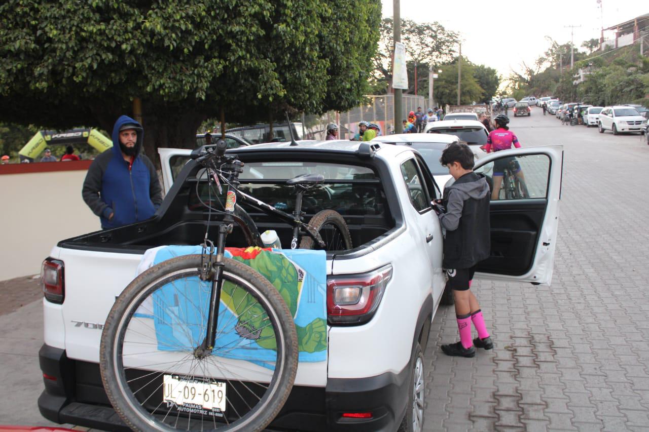 $!Ciclistas responden a la Rodada Pueblos Mágicos El Rosario