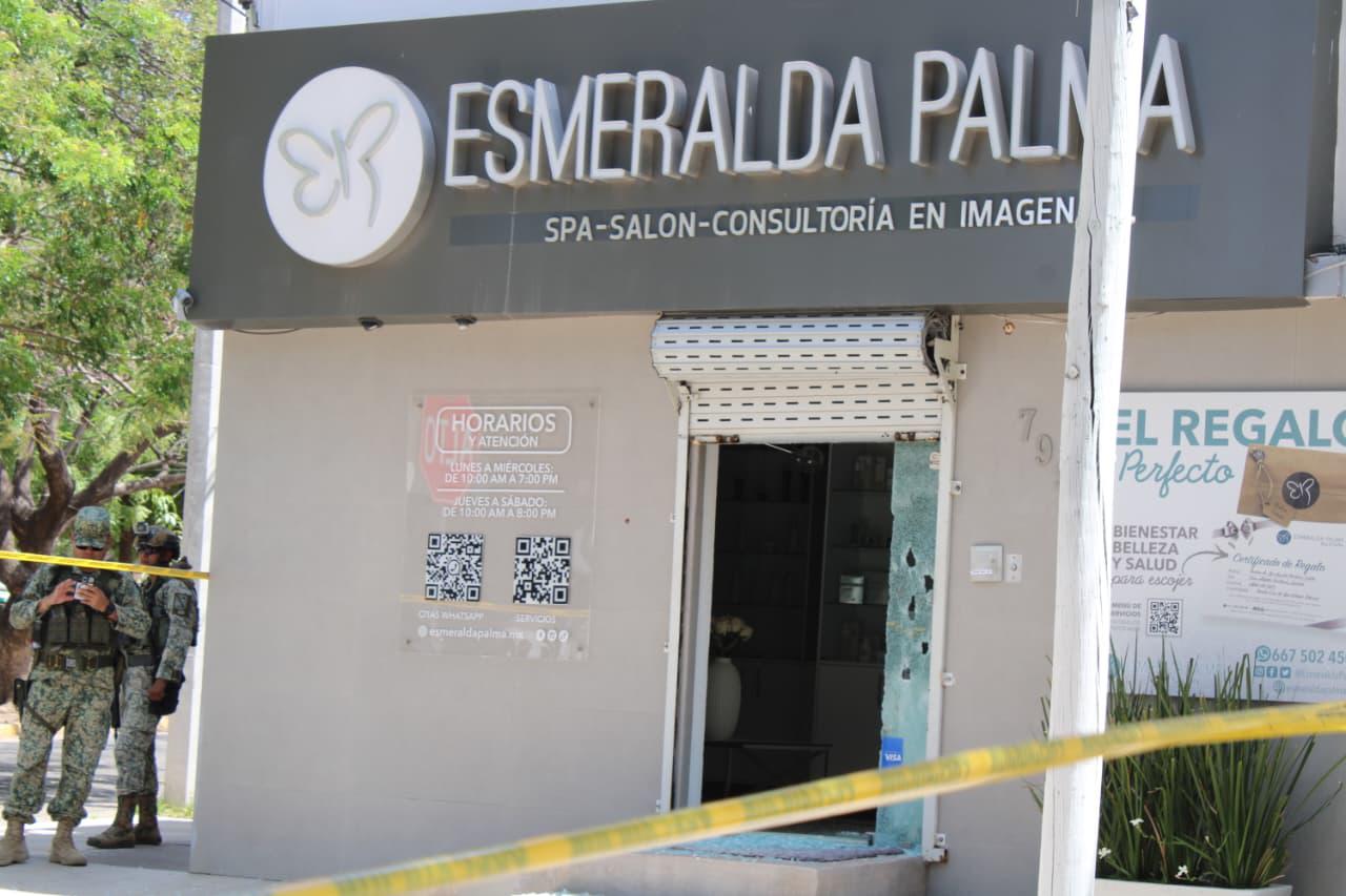 $!Balean fachada de spa y salón de belleza en Las Quintas, Culiacán