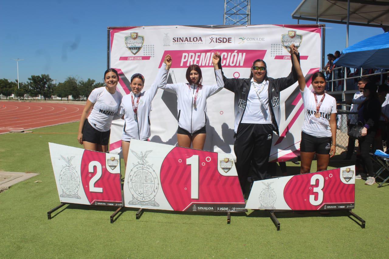 $!Rompe récord la Selección de Mazatlán en atletismo
