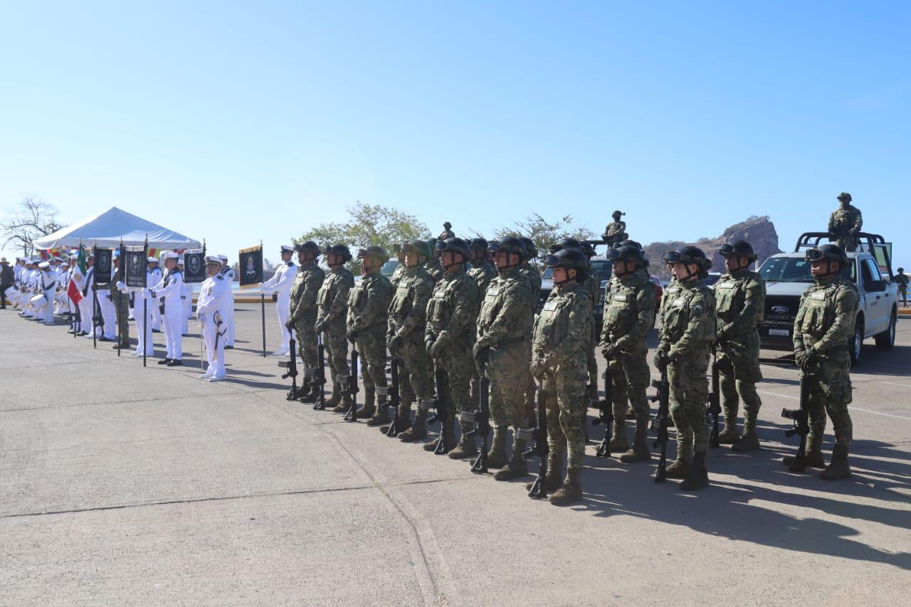 $!Celebran en Mazatlán el 111 aniversario de la gesta heróica de la defensa del Puerto de Veracruz