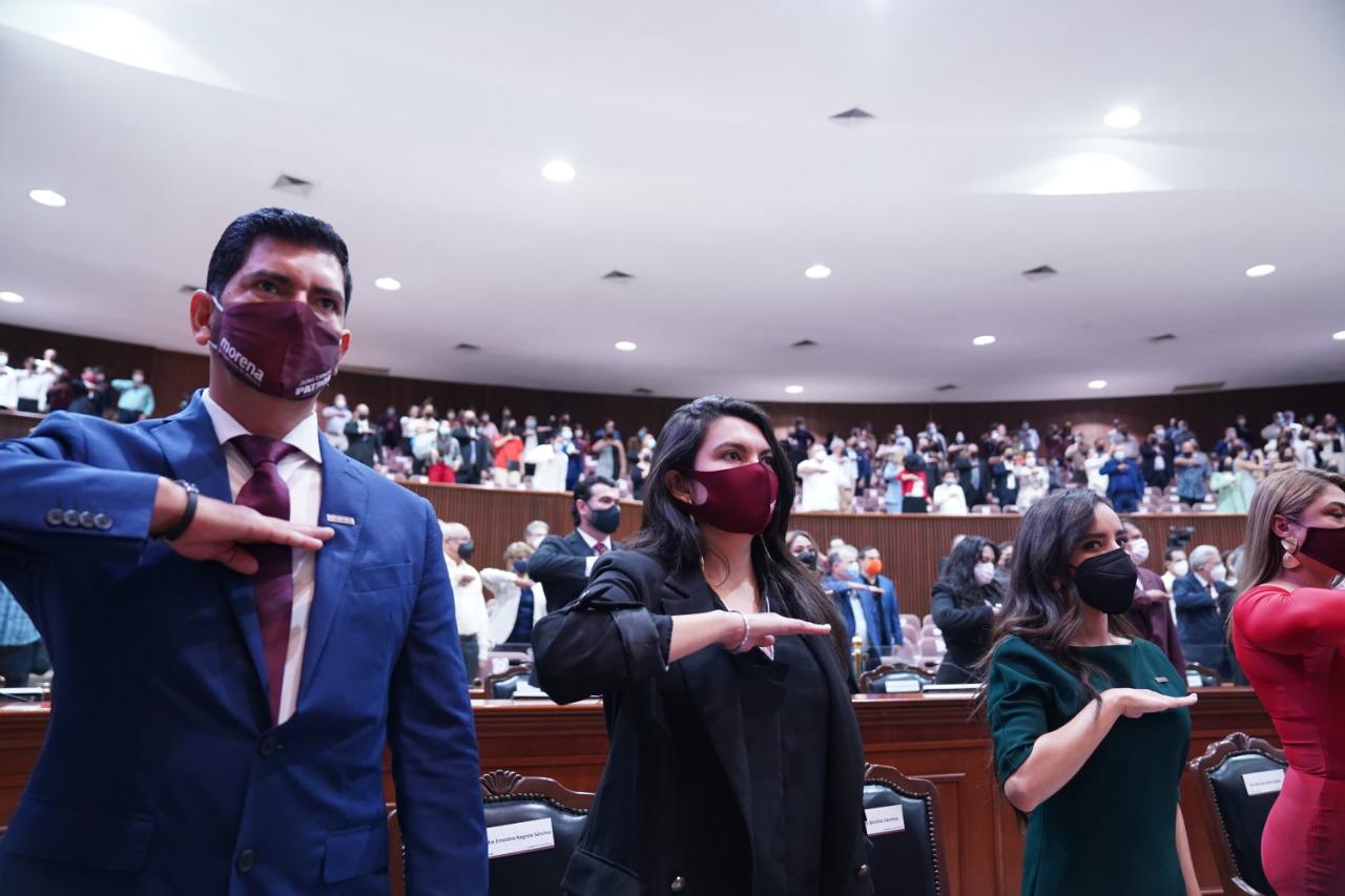 $!Queda instalada la 64 Legislatura del Congreso de Sinaloa
