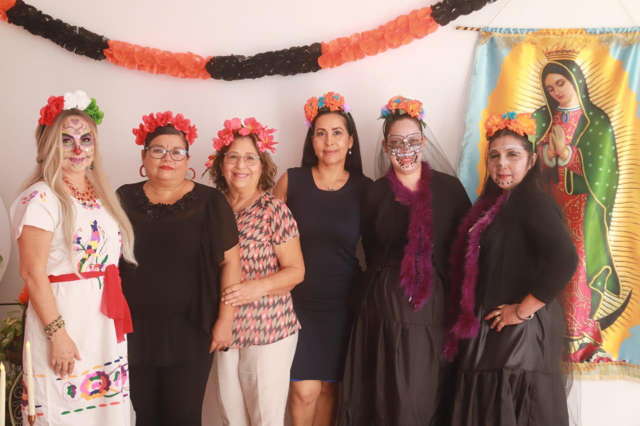 $!Irma Jáuregui, Magdalena Martino, Lupita Carrillo, Lorena Arias, Lucero Romero y Aurora Rangel, del equipo Anspac Joven.