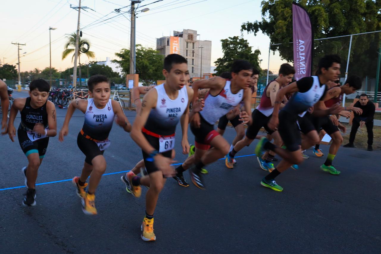 $!Domina Culiacán etapa estatal de Duatlón de Juegos Conade