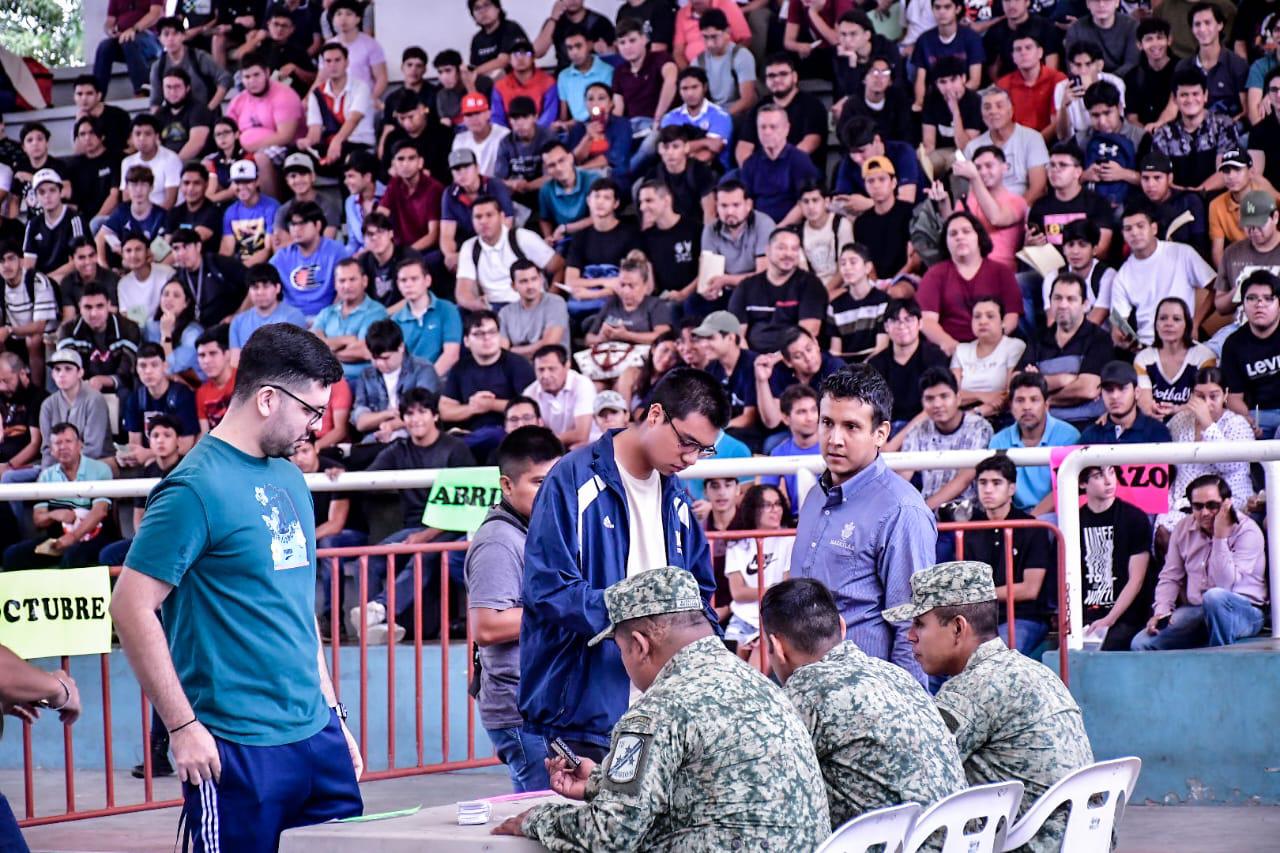 $!Realizan Sorteo Anual del Servicio Militar Nacional en Mazatlán