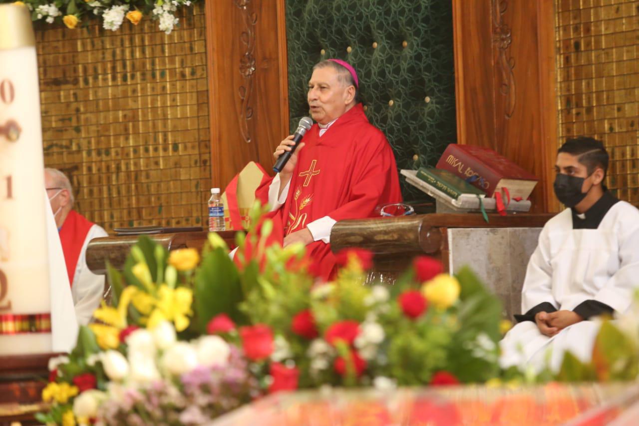 $!A las 12:30 horas, habrá una misa concelebrada presidida por el Obispo Mario Espinosa Contreras, en donde habrá confirmaciones.