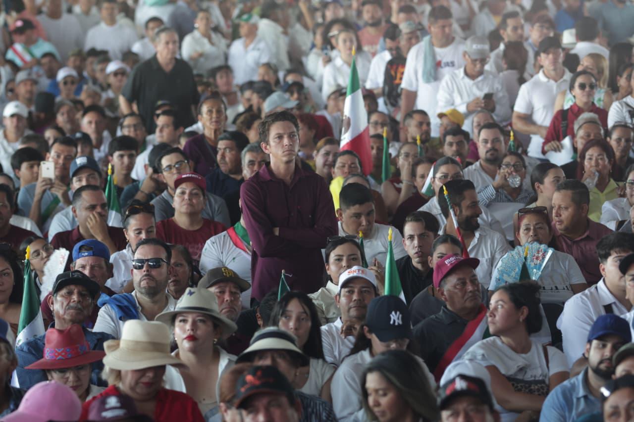 $!La visita de Sheinbaum: un evento blindado ante los reclamos de Sinaloa