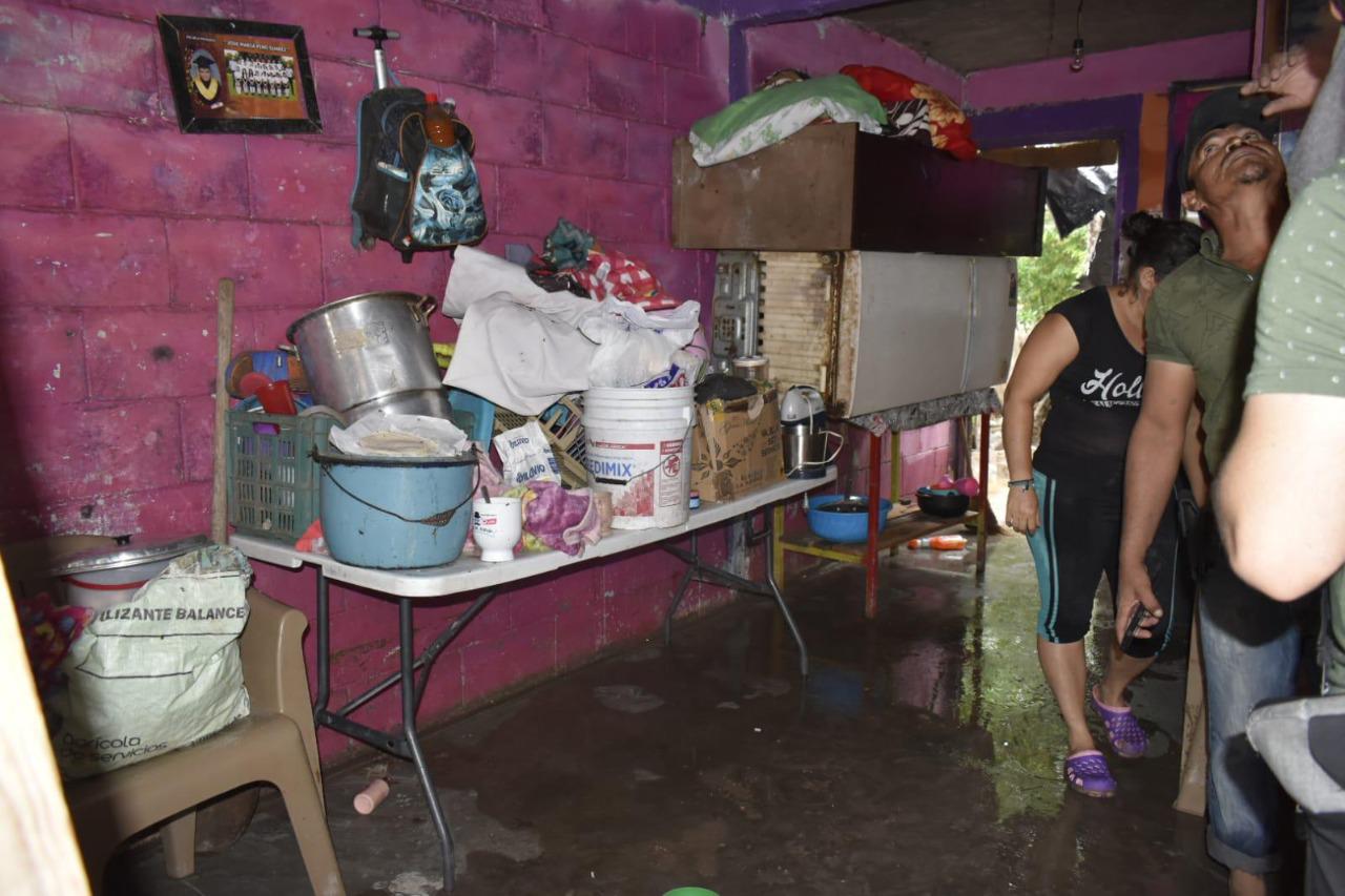 $!Inundaciones, desbordes de canales y evacuaciones, saldo de las lluvias en Culiacán esta semana