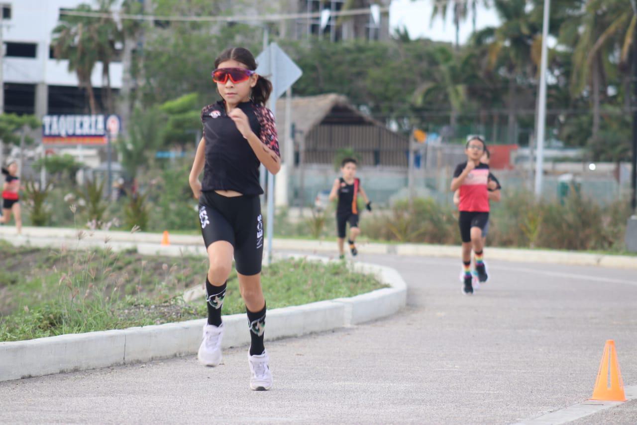 $!Completan con éxito el Duatlón Kids 2023