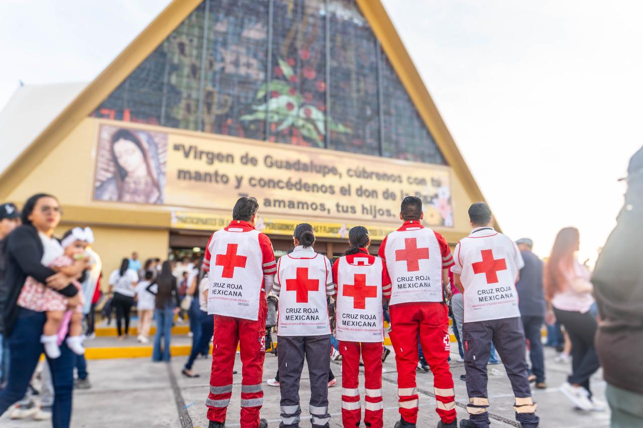 $!Cruz Roja Culiacán brindó 60 atenciones en el Operativo de ‘Día de la Virgen 2025’