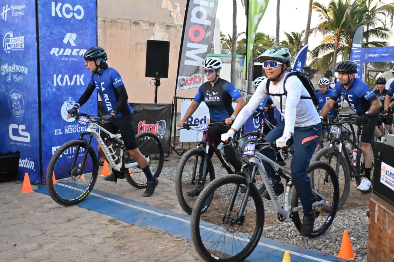 $!Disfrutan cientos de ciclistas de la tercera edición de La Ruta MTB Mazatlán 2025 100K