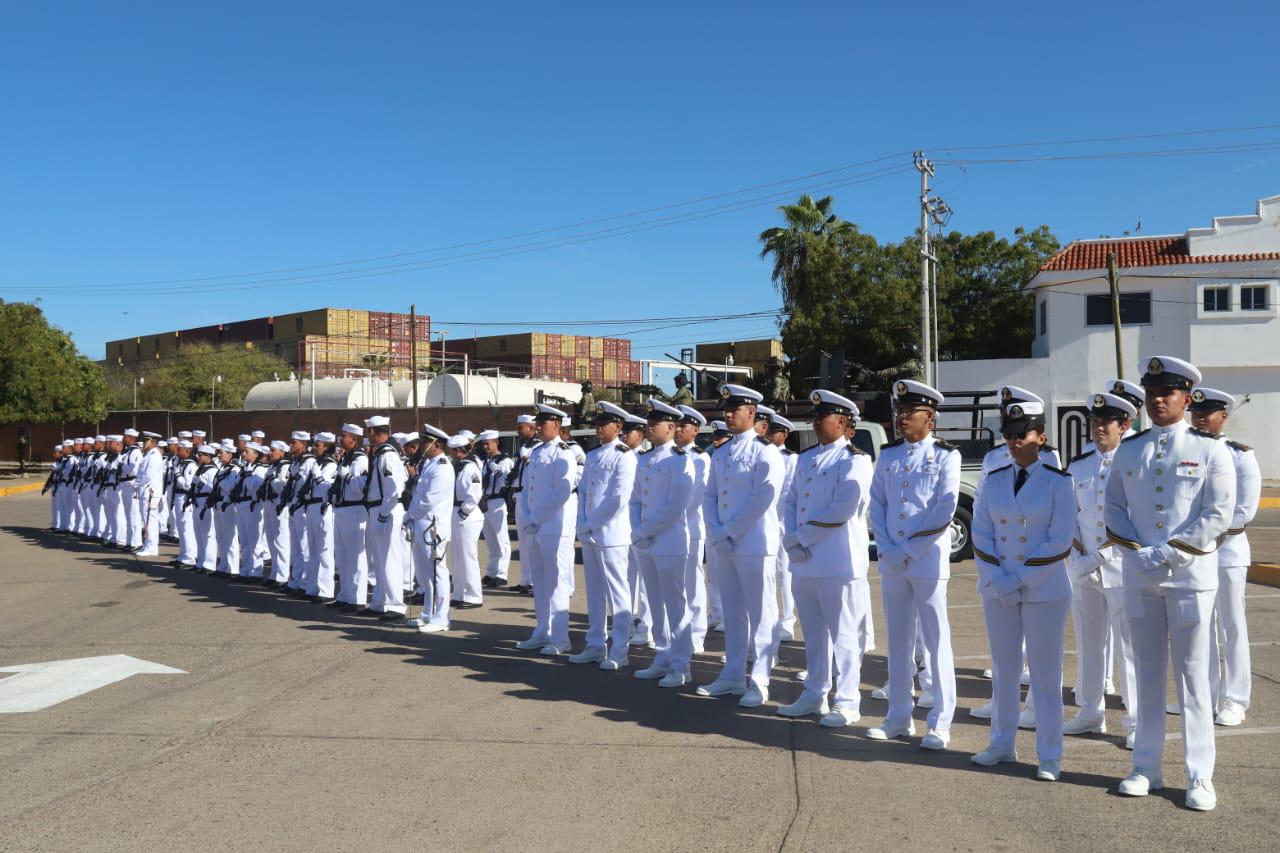 $!Celebran en Mazatlán el 111 aniversario de la gesta heróica de la defensa del Puerto de Veracruz
