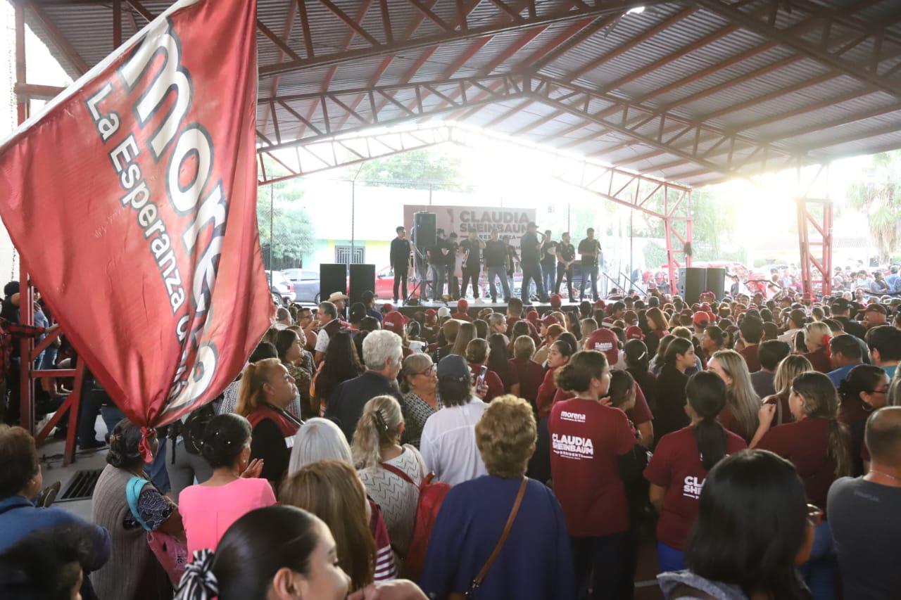 $!Se unen al cierre de precampaña de Claudia Sheinbaum desde Mazatlán