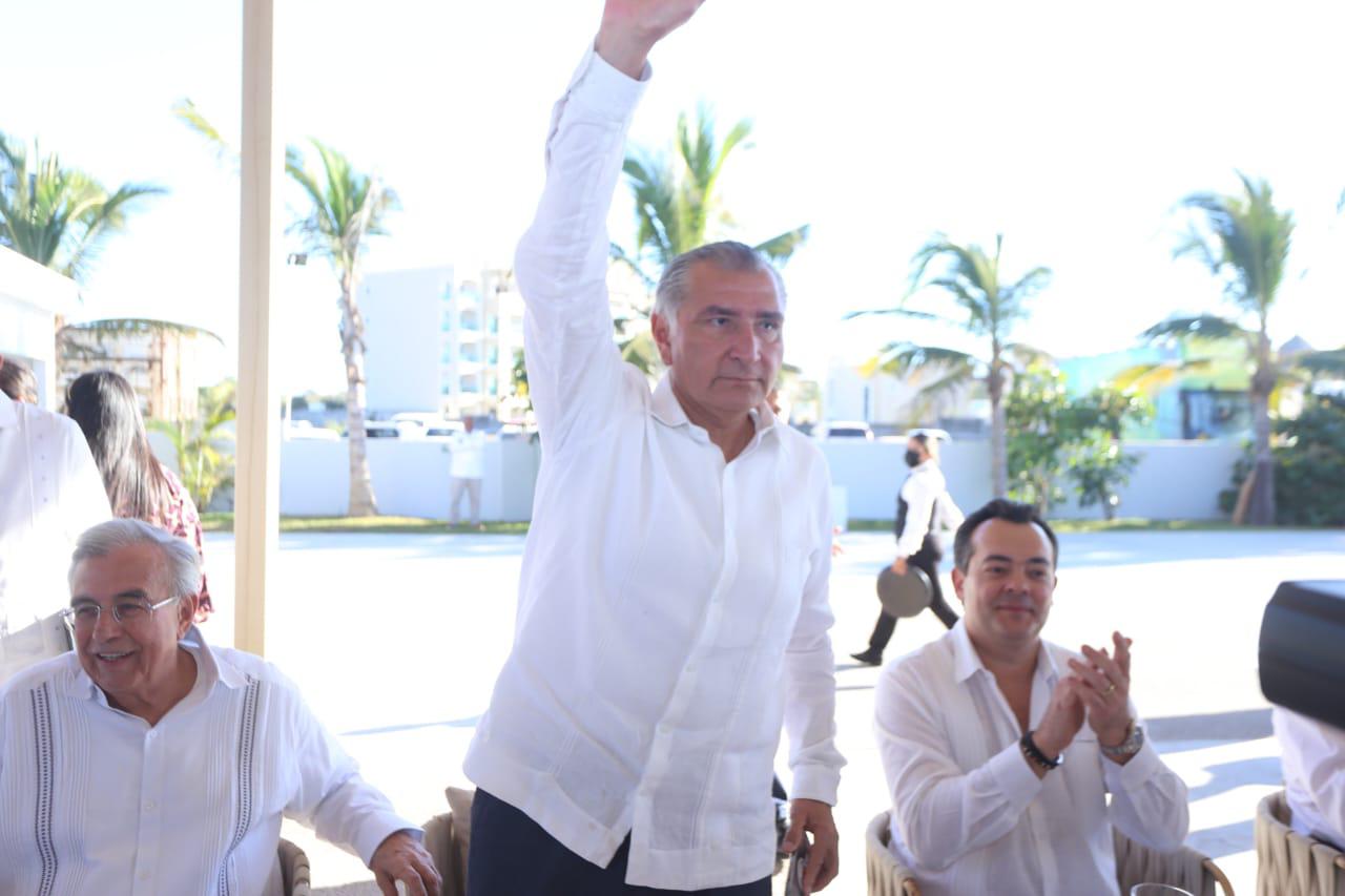 $!Ningún territorio de México es controlado por la delincuencia organizada: Secretario de Gobernación, en Mazatlán