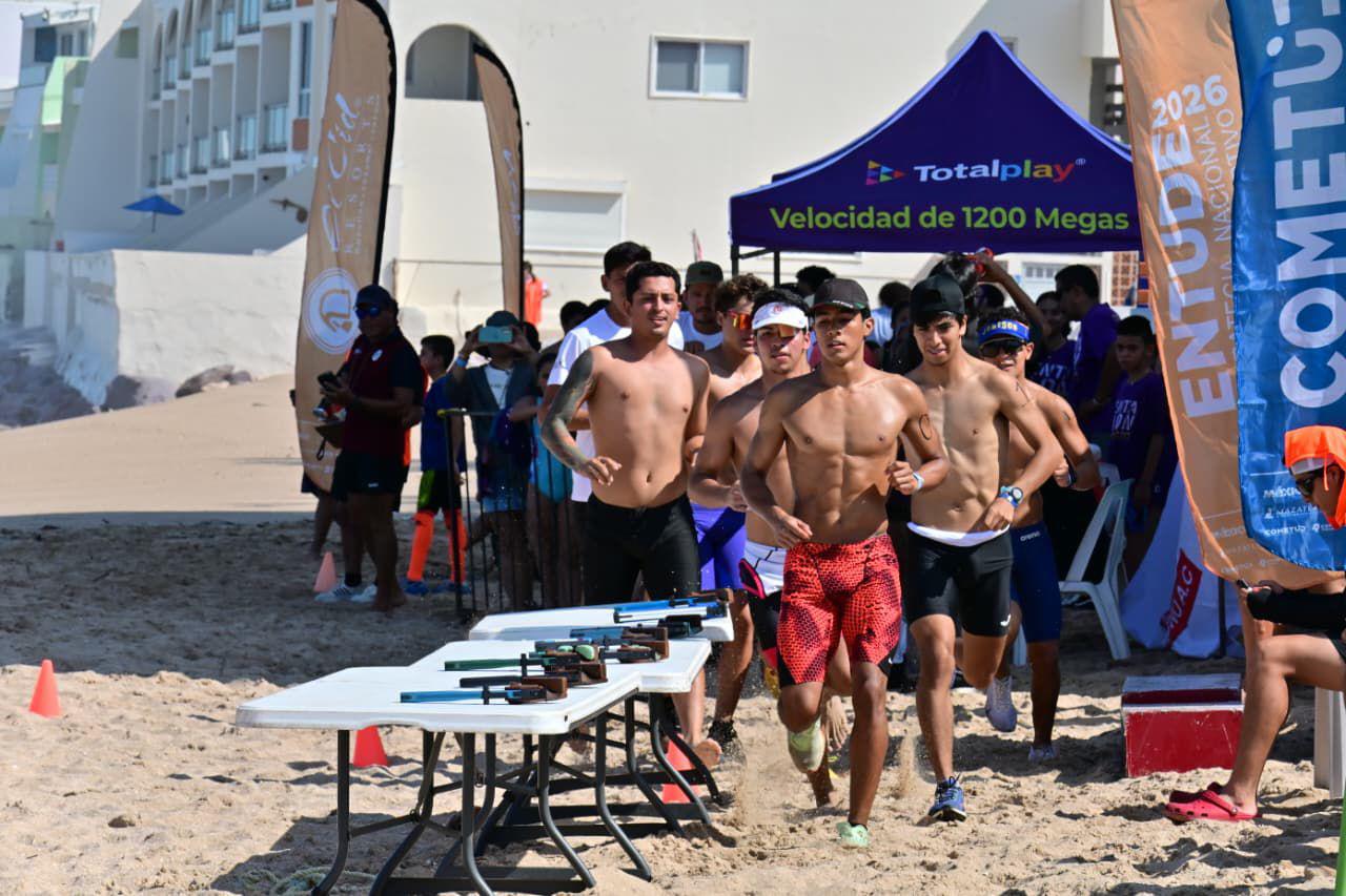 $!Mazatlán alberga el Festival de Playa de Pentatlón Moderno con figuras nacionales e internacionales