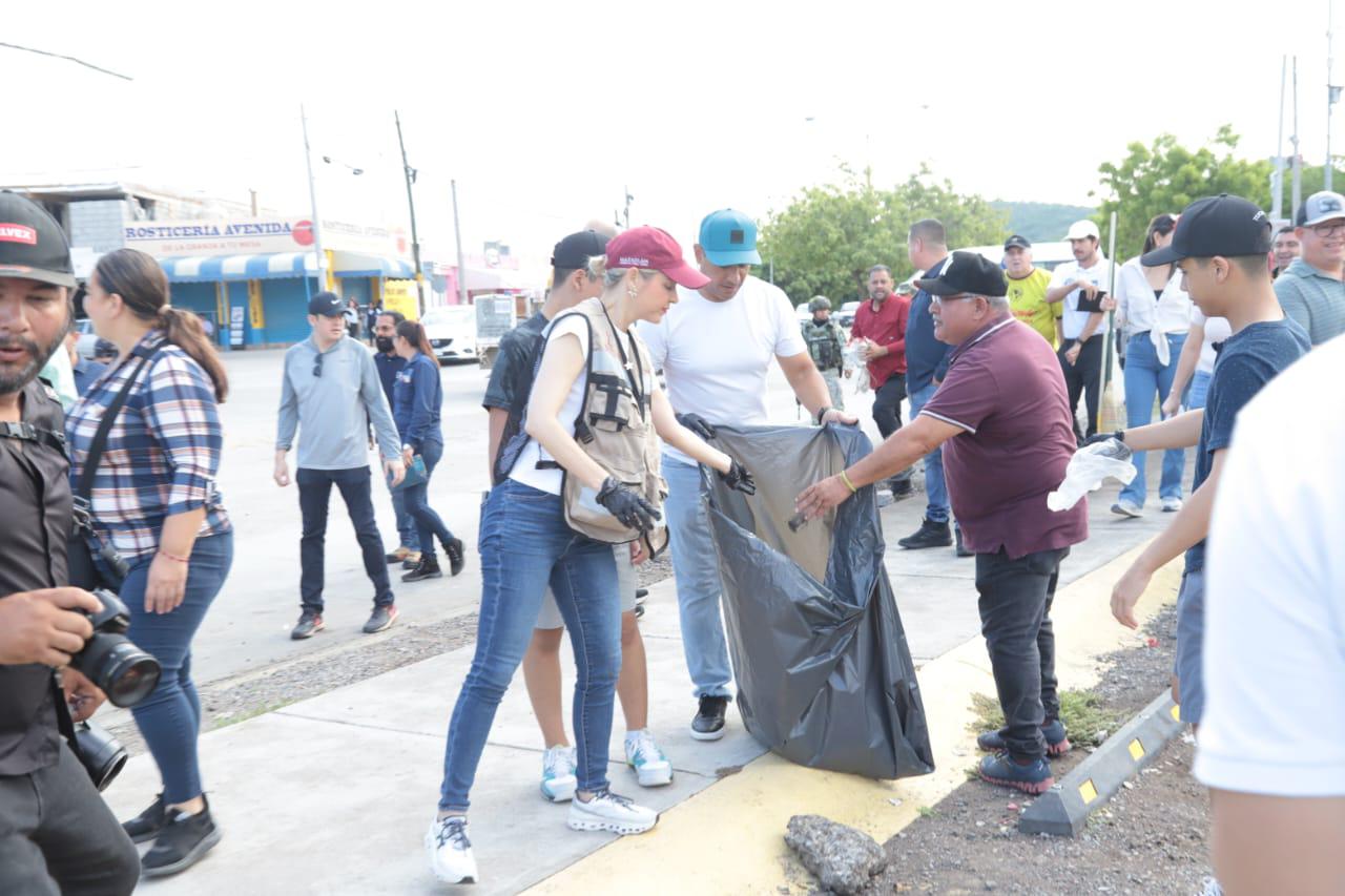 $!Realizan segunda jornada del programa ‘Mazatlán, te queremos limpio’