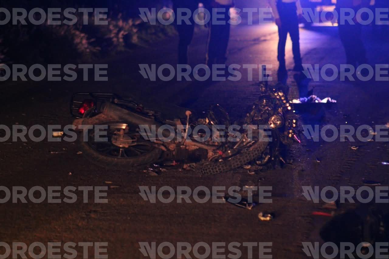 $!Muere adulto mayor en moto tras choque con vehículo en La Michoacana, Navolato