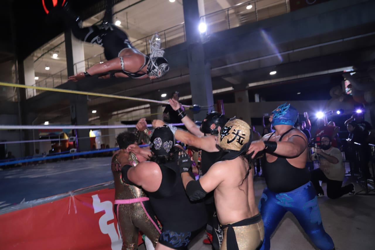 $!Festeja Súper Ángel sus 40 años de trayectoria con función luchística con causa