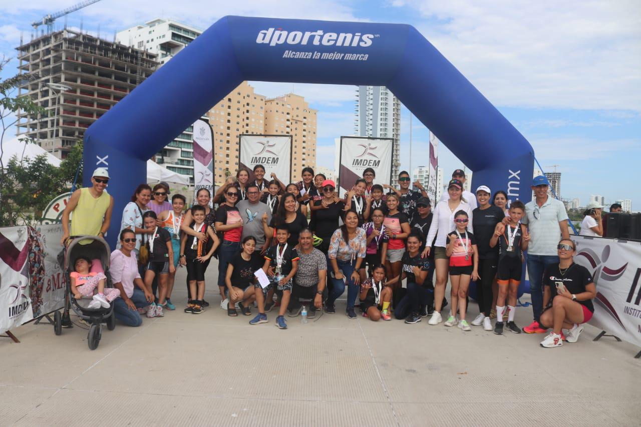 $!Completan con éxito el Duatlón Kids 2023