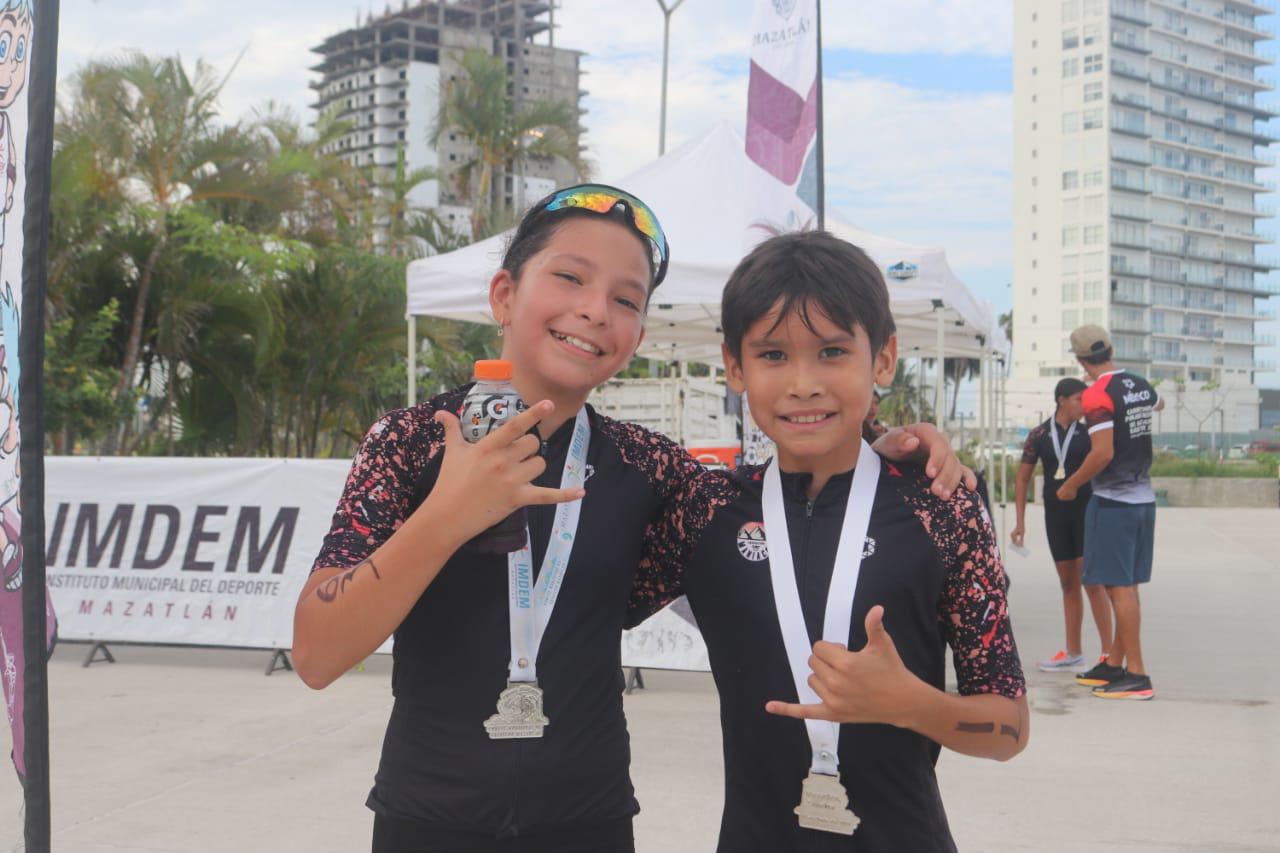 $!Completan con éxito el Duatlón Kids 2023