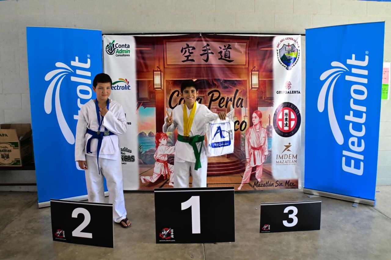 $!Supera expectativas la Copa Perla del Pacífico de Karate Do