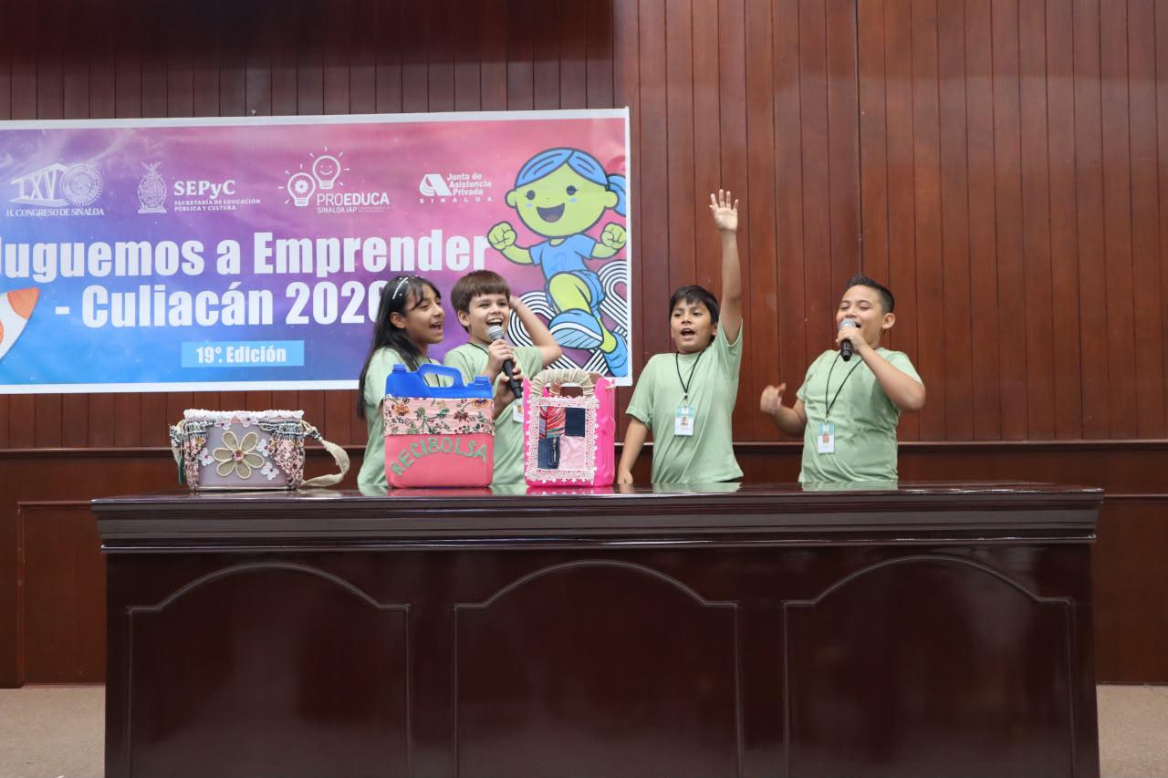$!Emprendimiento desde la infancia: Premian a ganadores de ‘Juguemos a Emprender’