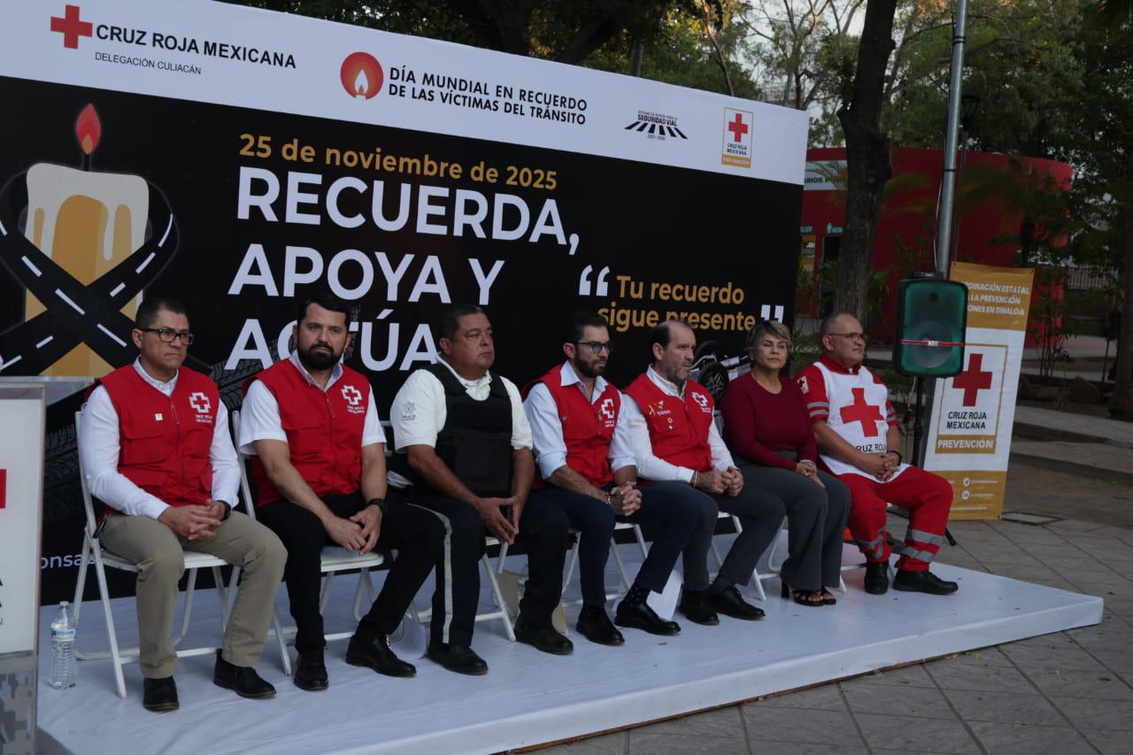 $!Culiacán reflexiona sobre el costo humano de los siniestros viales en el Día Mundial en Recuerdo de las Víctimas del Tránsito