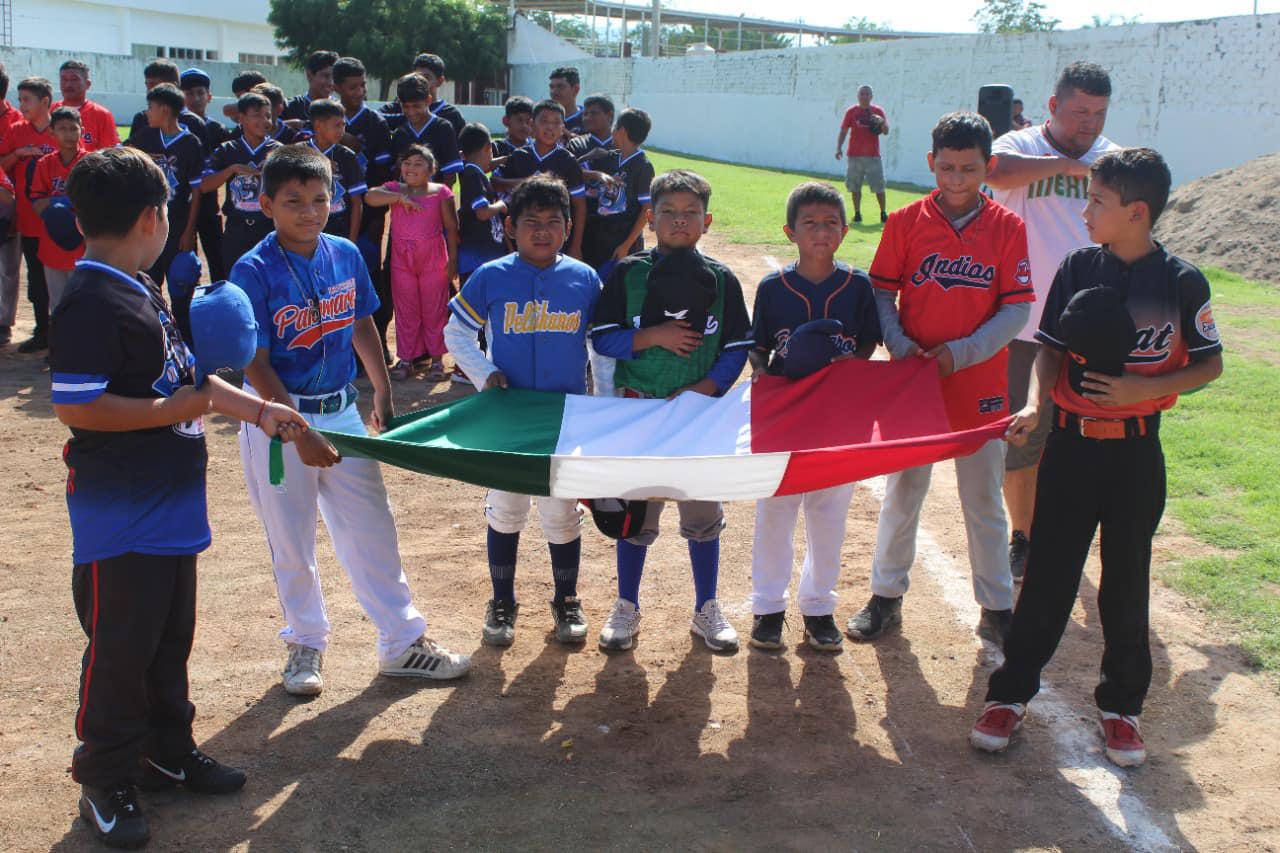 $!En Escuinapa, se canta play ball en la Liga Infantil y Juvenil