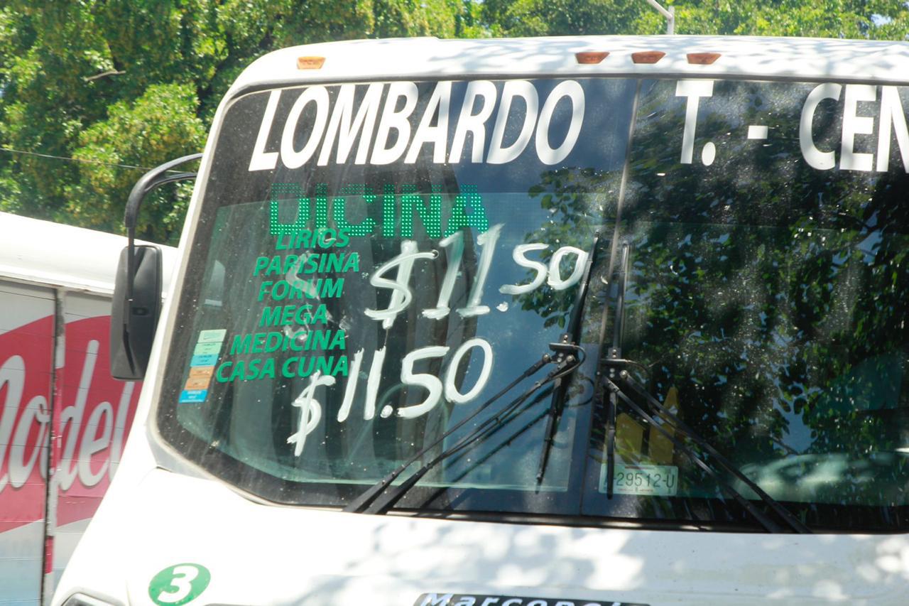 $!Se quejan en Culiacán por aumento a tarifa de transporte urbano