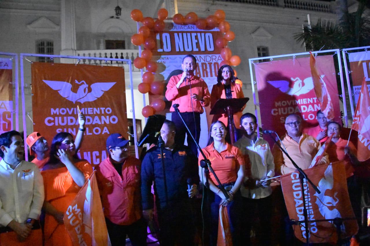 $!Inicia Movimiento Ciudadano campaña por la Alcaldía a Culiacán