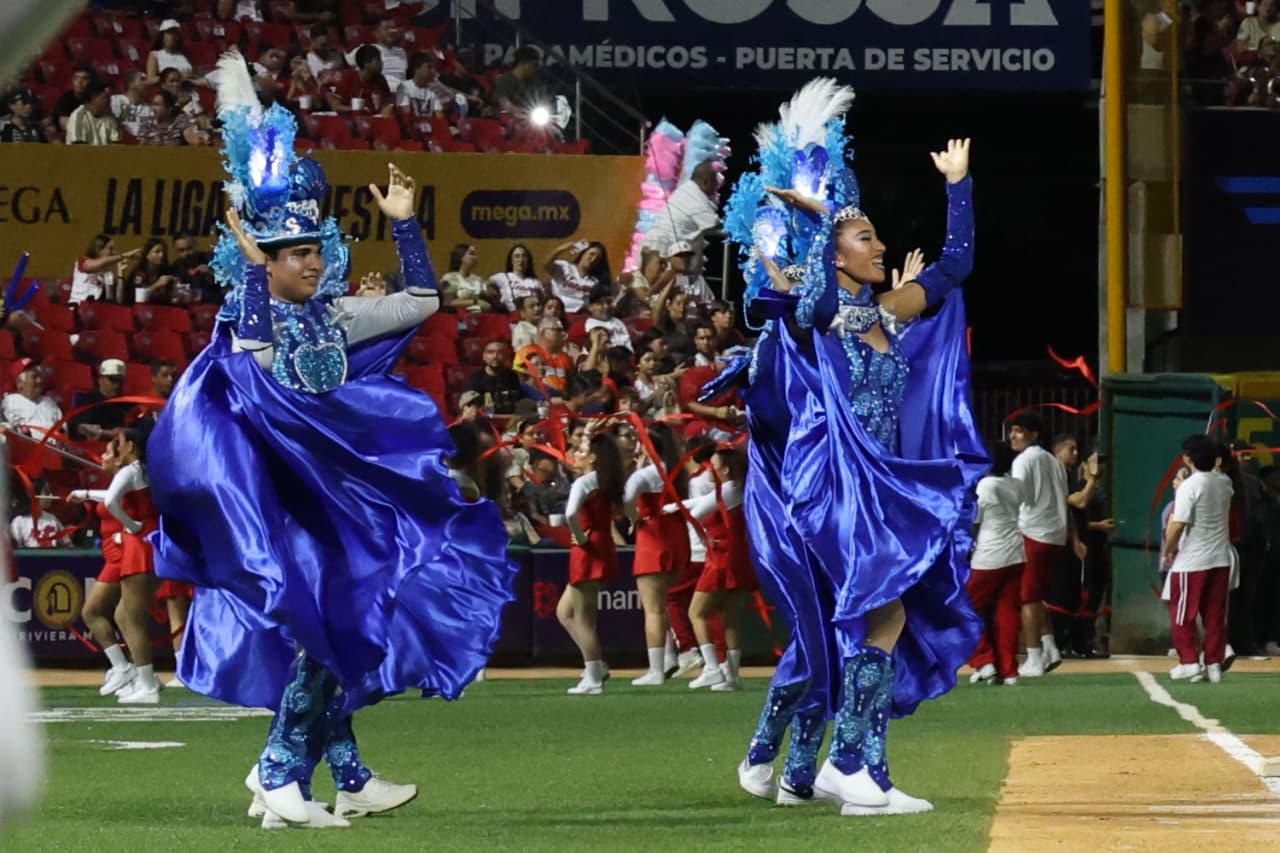 $!Mazatlán inaugura la temporada 2026-2027 de la LMP con una fiesta carnavalera en el Teodoro Mariscal