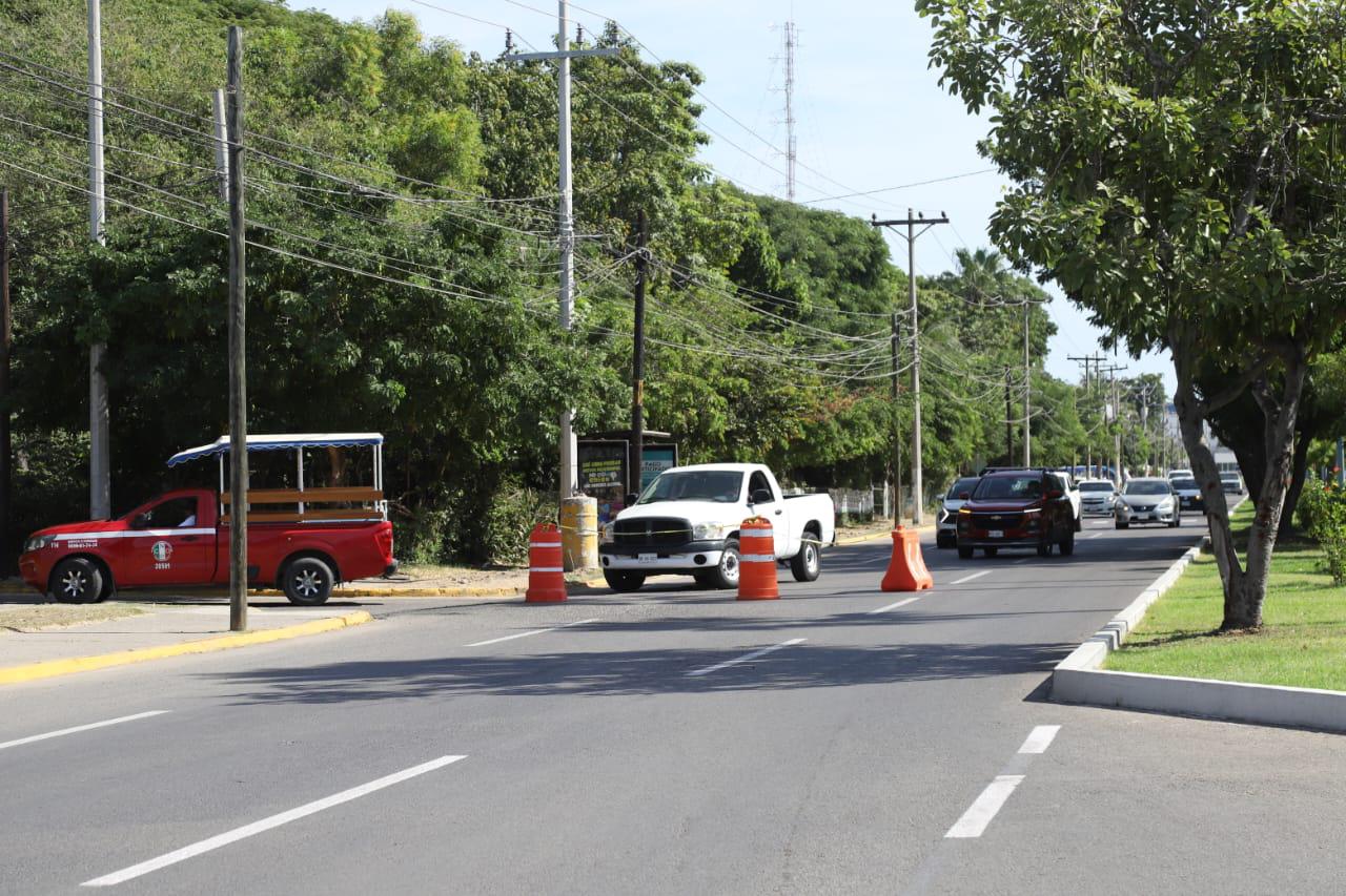 $!Avanza cierre de vialidades en avenidas Leonismo y Reforma por el Gran Maratón Mazatlán