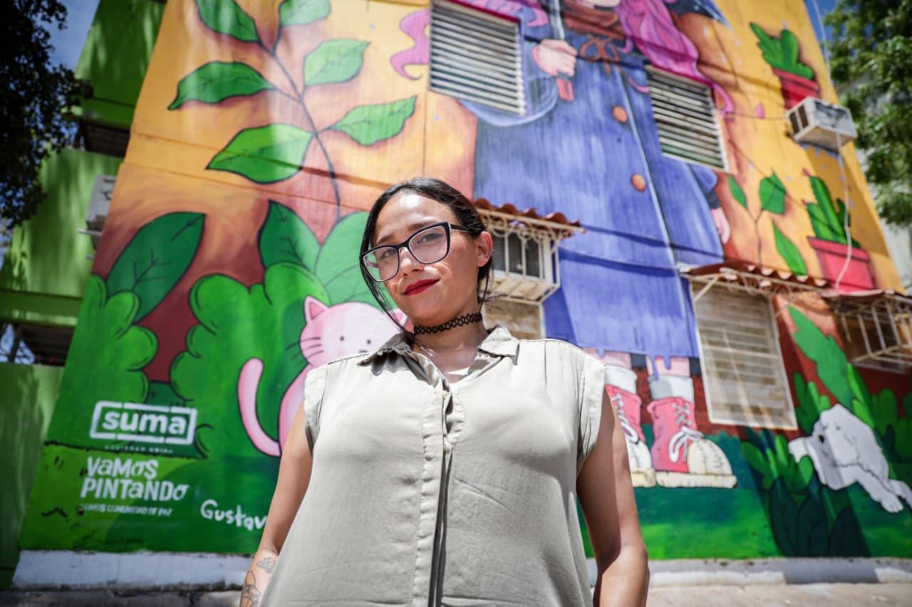 $!El arte de Gustavo Leal y la asociación Suma que transforma el entorno escolar en Culiacán